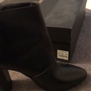 Black ankle boot
